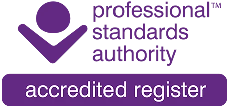 Professional Standards Authority Logo – Accredited Practitioner